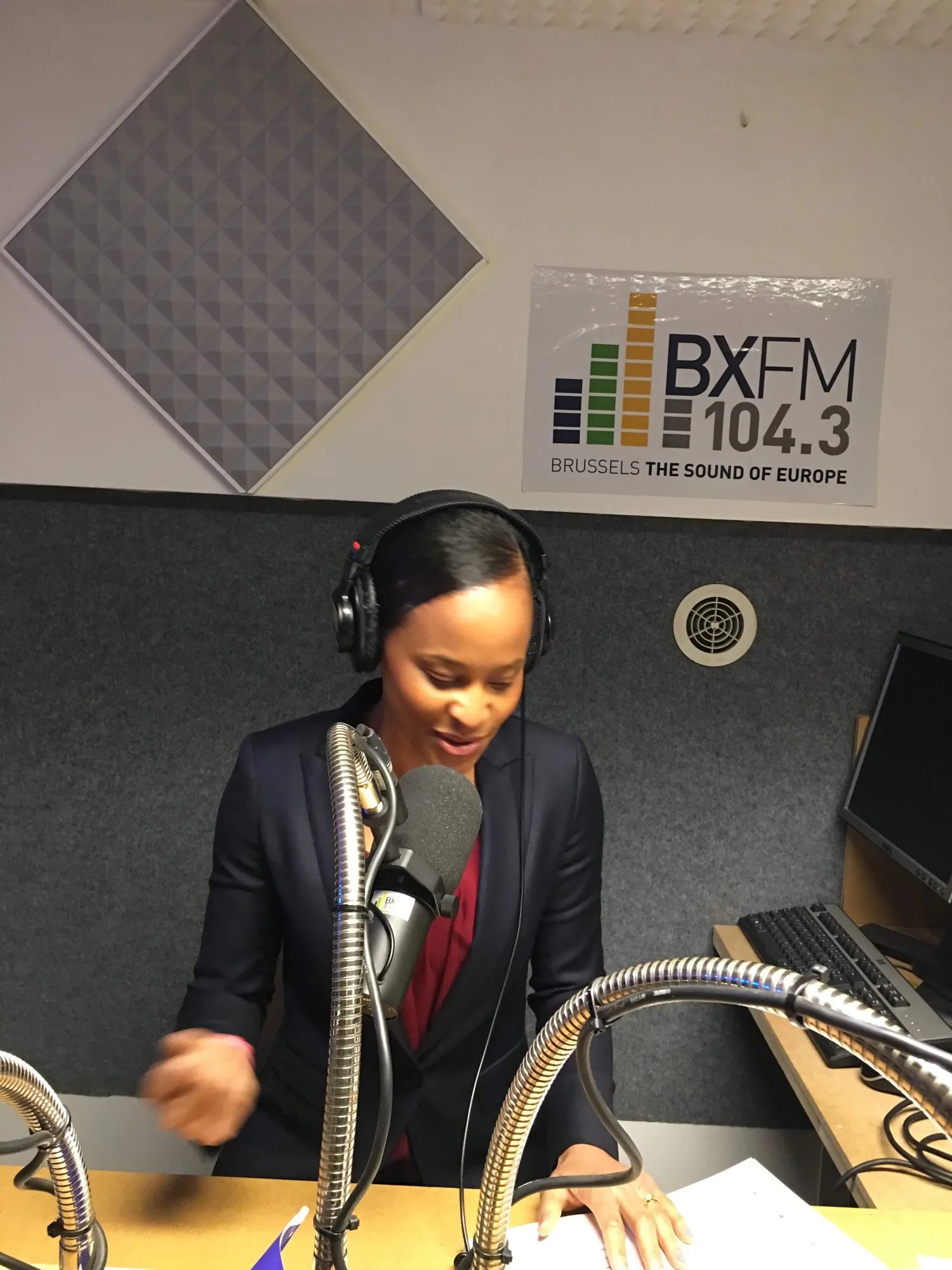 Radio interview, BX FM, Brussels